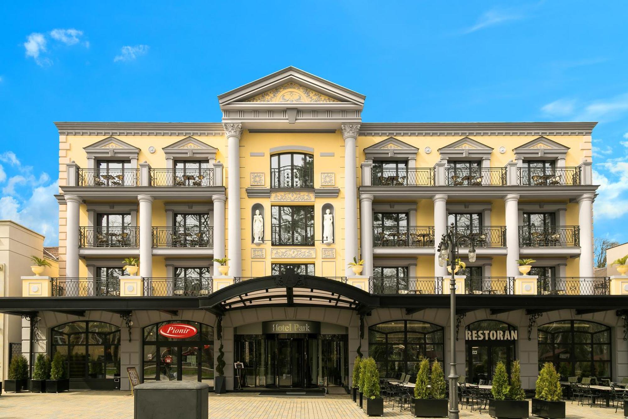 A Hoteli - Hotel Park Vrnjačka Banja Exteriér fotografie